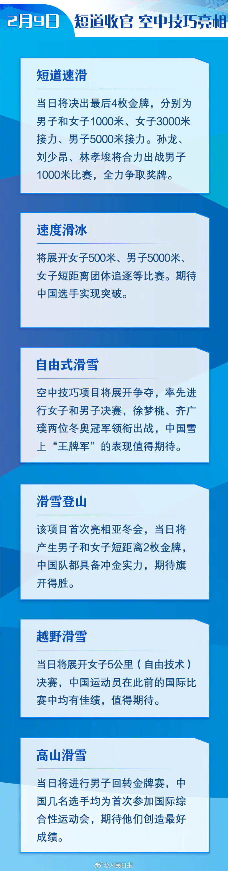 收藏！亚冬会中国队赛程看点