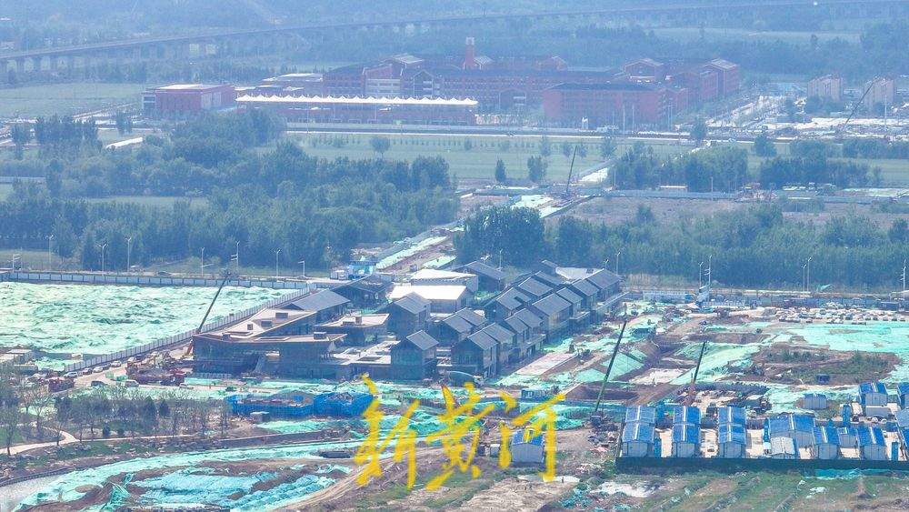 城市公园落户黄河北 鹊华新景初揭面纱