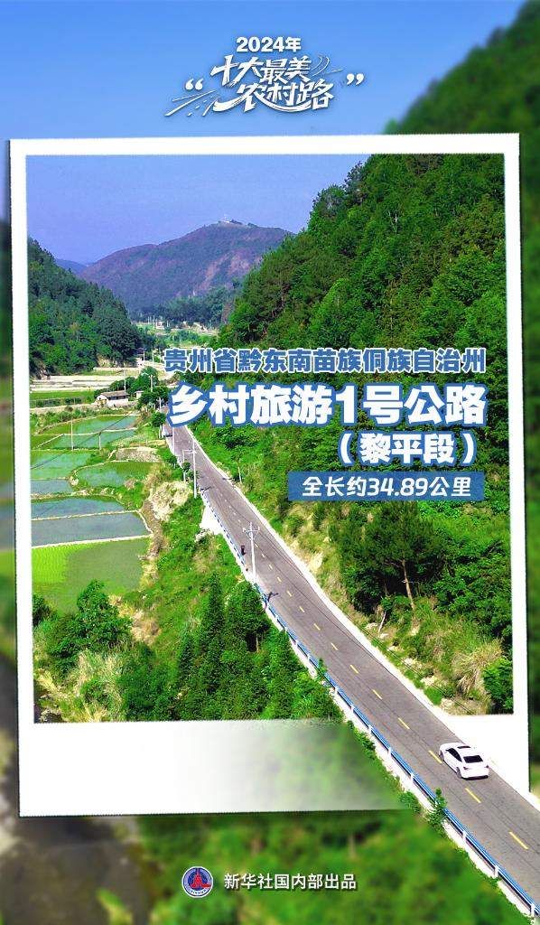 2024年“十大最美农村路”公布，一起去看“诗和远方”吧
