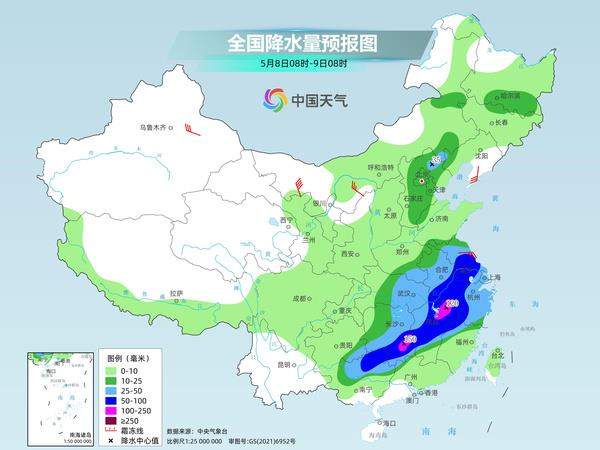 全国降水增多增强 北方多地风沙降温来袭