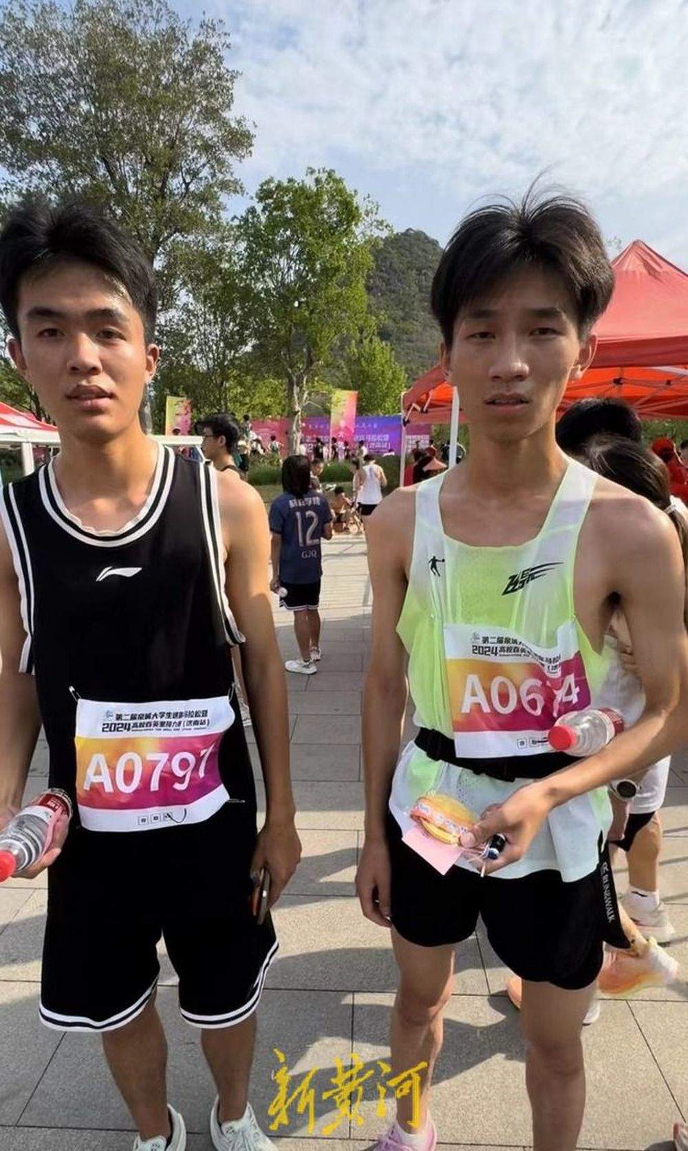 参赛大学生：希望明年组队参加“高百接力赛”，实现新突破！