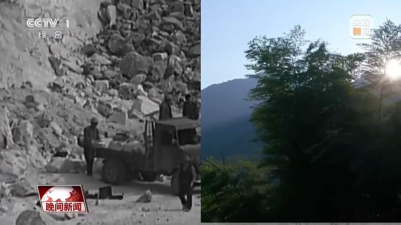 看见美丽中国丨20年“灰山”变“青山” 老乡村“长”出新业态