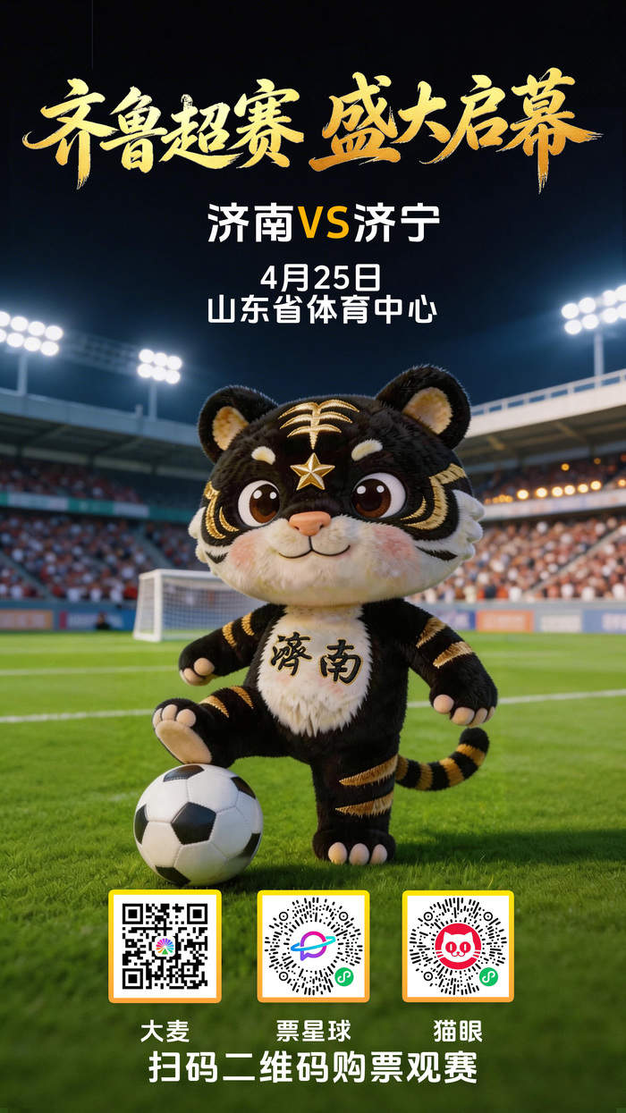 开始售票，最低9.9元！别只刷视频了，这次去现场！2026齐鲁超赛济南赛区首个主场即将开赛