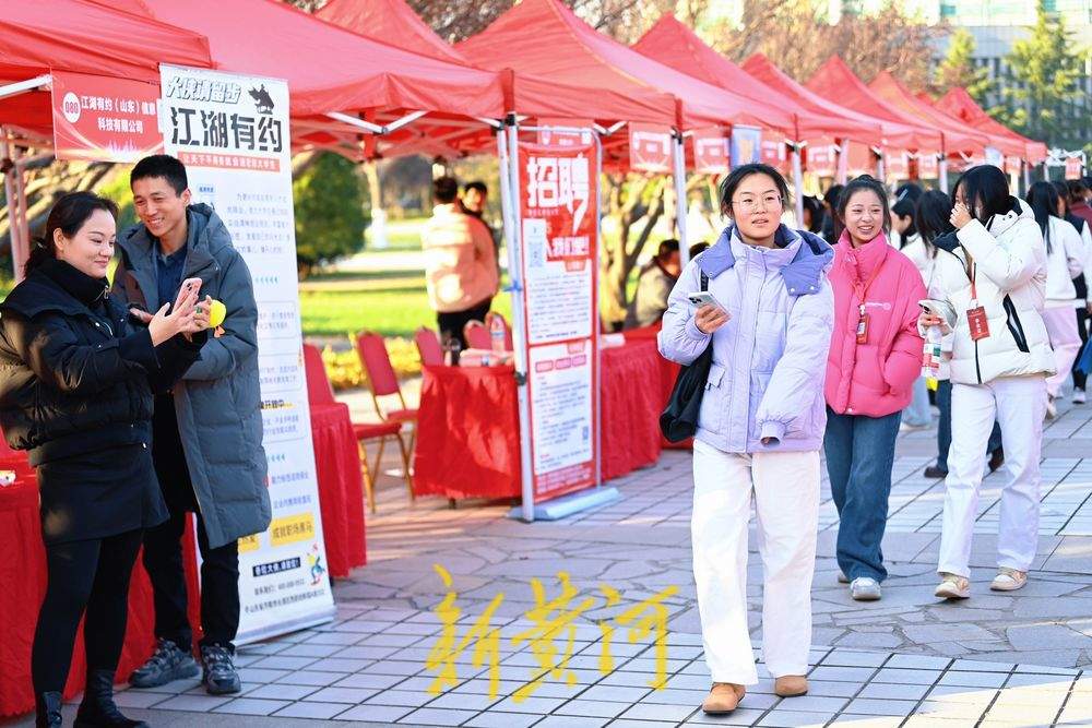 1.1万个岗位进校园，济南这场招聘会吸引6000名应届生前来应聘