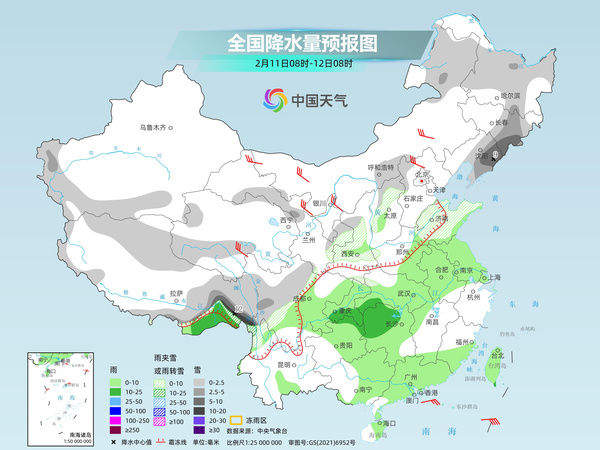 中东部多地气温先升后降起伏明显 明起降水发展增多