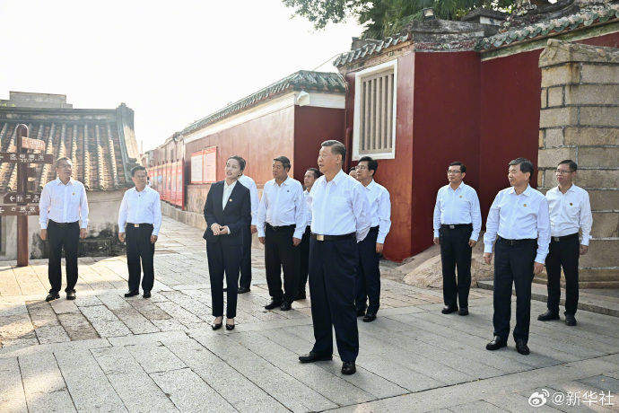 习近平在福建漳州市考察调研