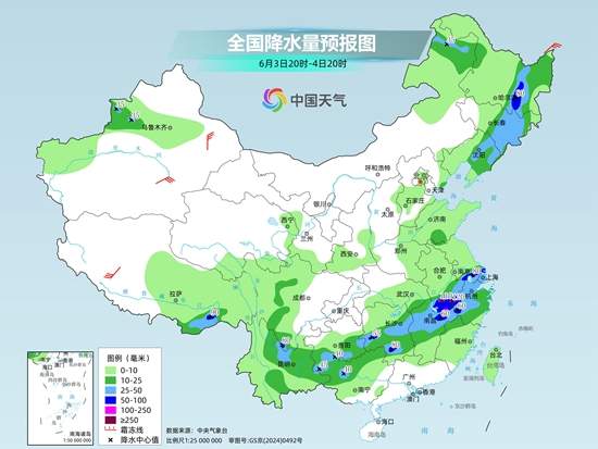 东北部分地区需警惕11级以上大风，明天后南方暴雨大暴雨将再度来袭！