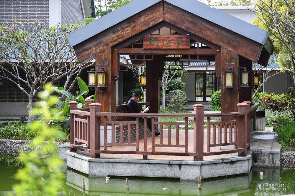 新华社记者 邓华 摄潮州金山书院,惠州丰湖书院,肇庆星岩书院,梅州