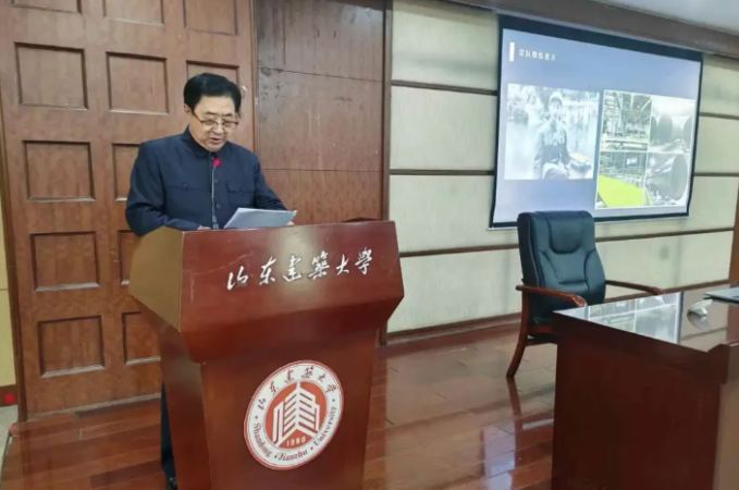 王志民先生学术报告“稷下学宫与希腊学园”成功举办