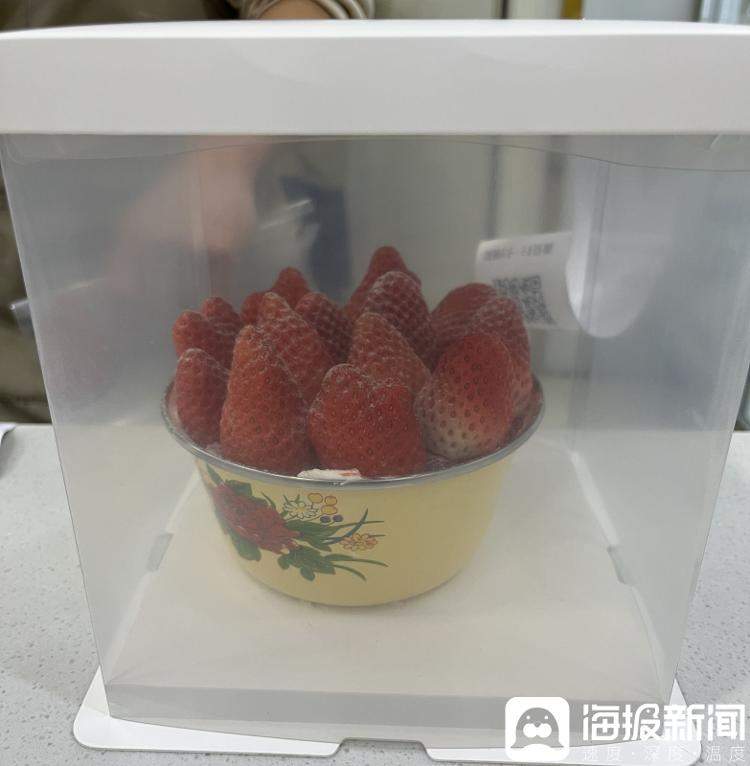 复古搪瓷盆草莓蛋糕成甜品界新宠，搪瓷盆厂称“批发价从2元涨到10元”