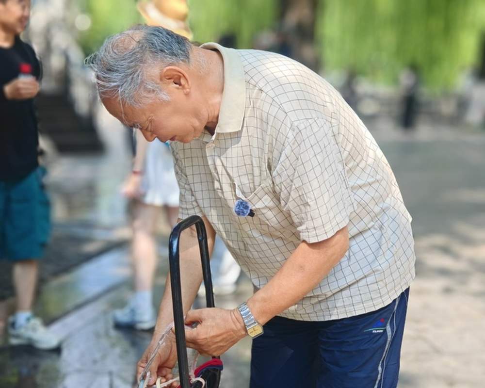 老乔的“打泉”生活