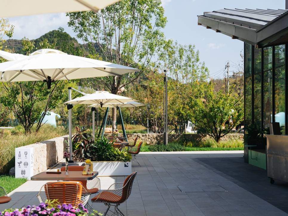 北京山谷，80后理想山景院居 通勤带娃陪父母三不误的烟火气山居 