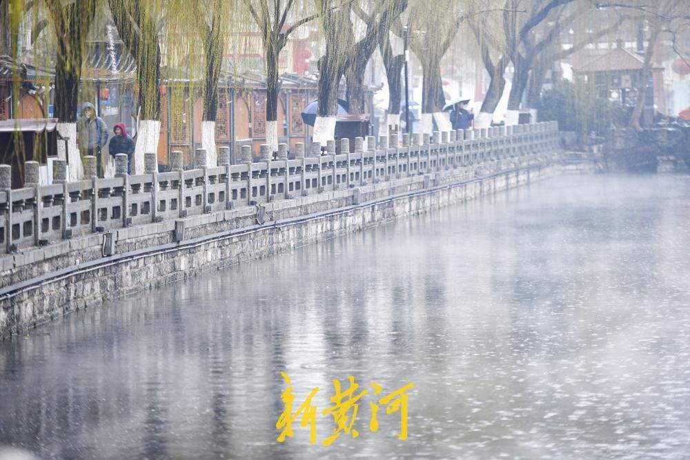 春雨润泉城 百花洲呈现“云雾润蒸”美景