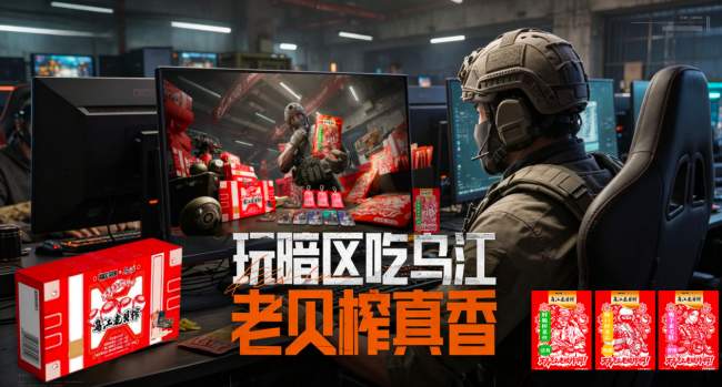 你有梗我有榨菜，乌江榨菜×《暗区突围》打造跨界新品“老贝榨”