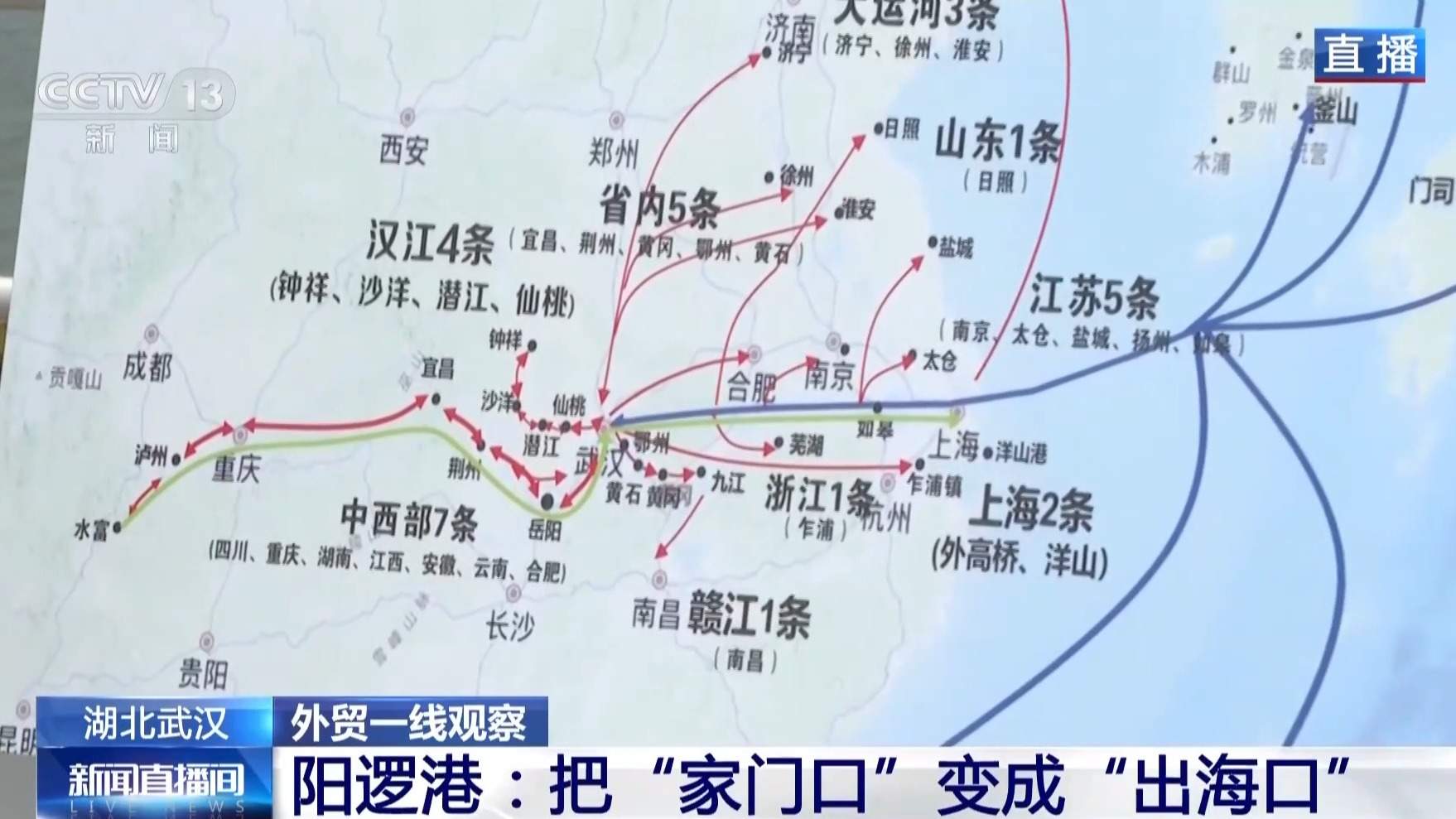 以港兴城 以通促贸 湖北这样成为外贸“中转枢纽”