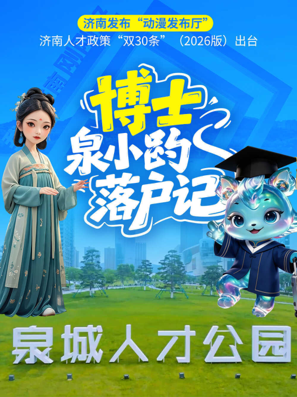 博士“泉小趵”落户记 