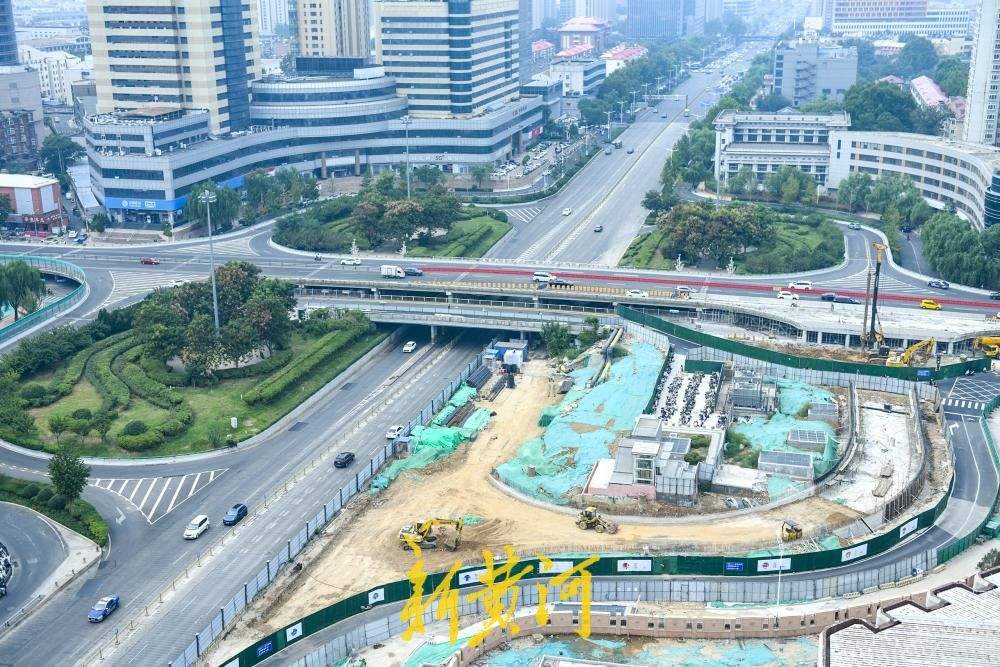 济南八一立交桥东北角匝道恢复建设