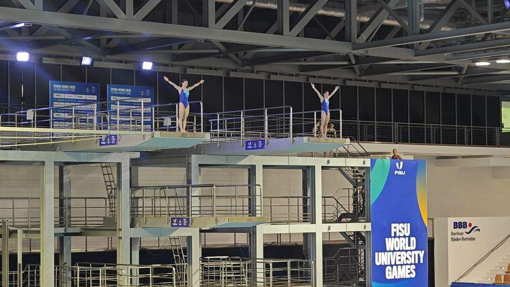 何妍伟/卢为夺得莱茵-鲁尔大运会中国代表团首金