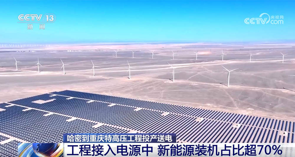 “疆电入渝” 哈密打造国家级“风光火储”综合能源基地