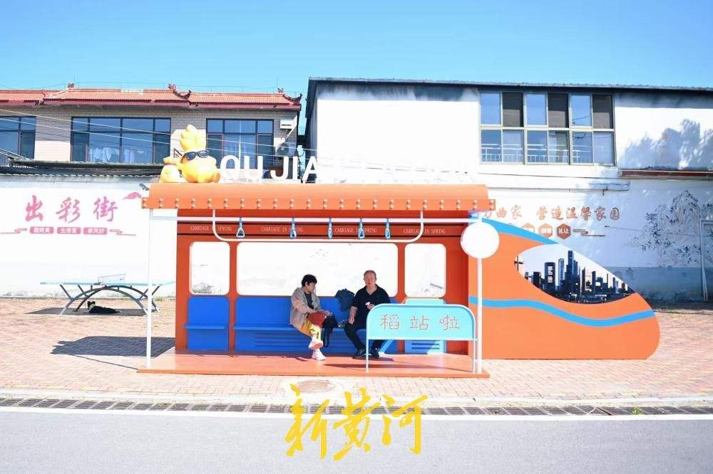 地铁直达，济南曲家庄村稻田美出圈