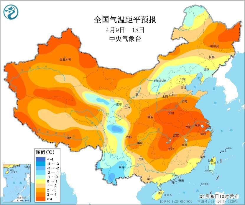 中央气象台：江南华南将有明显降雨过程 较强冷空气将影响中东部地区