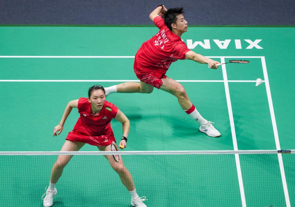 中国队小组第一晋级苏迪曼杯八强