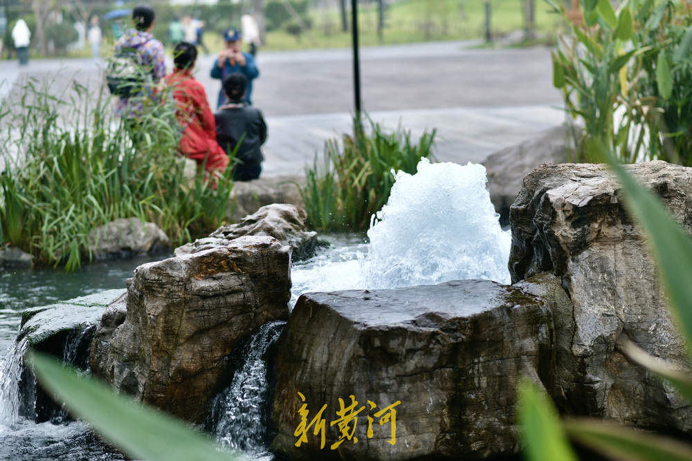 地下水位连日攀升 白泉现“喷珠溅玉”胜景