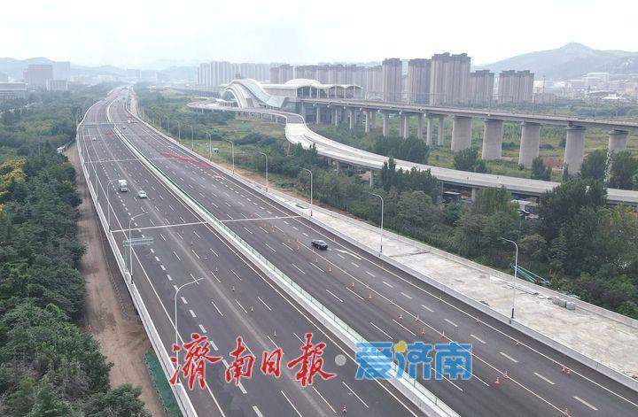 项目强省会｜济南邢村立交新建桥体双向通车