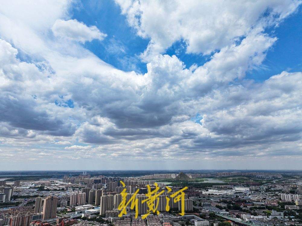 夏日的“天空剧场”！云卷云舒映衬泉城之美 