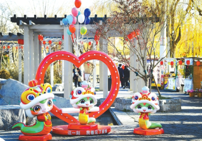 “泉”在济南冬游记｜红火百花洲 喜庆迎新年