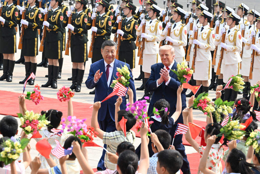 “需要共同书写的时代答卷”——习近平主席同特朗普总统会晤侧记
