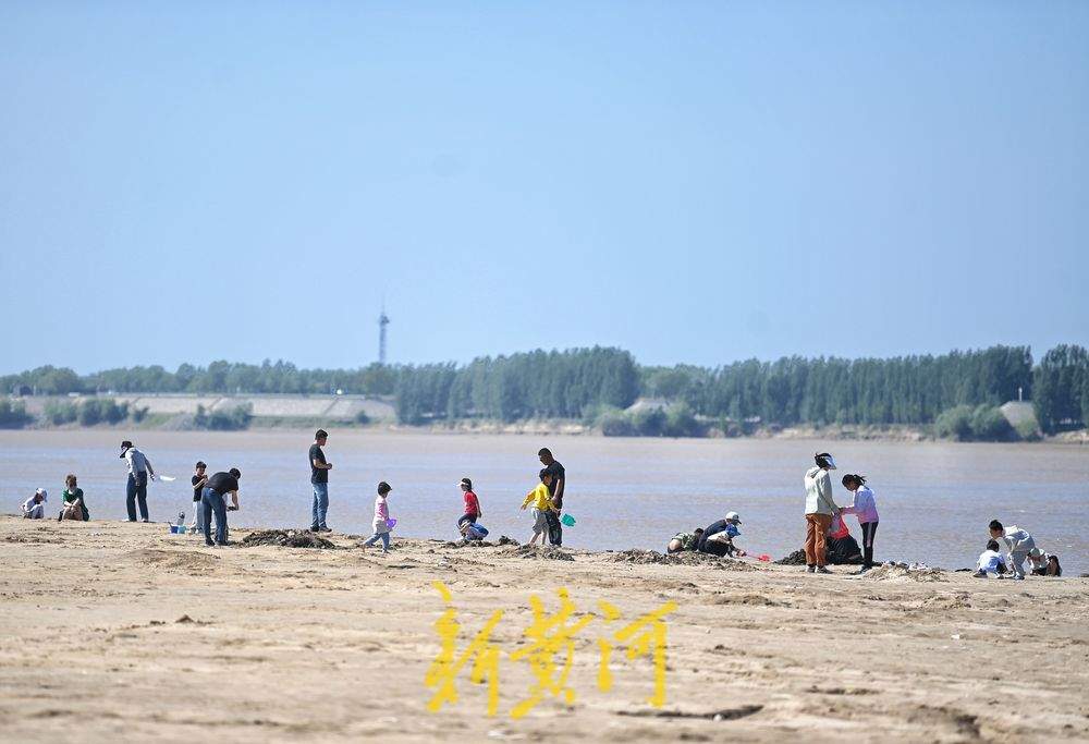 泉城迅速升温  市民黄河岸边度过休闲周末