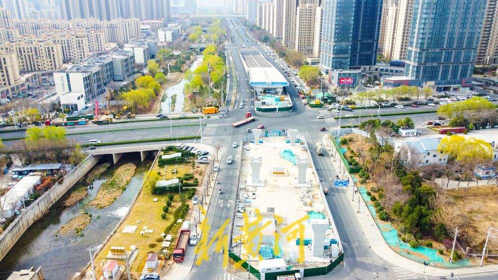 济南腊山河西路北延项目迎新进展