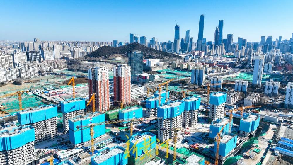 济南CBD西片区城市更新“火热”推进中，规划建设17栋高层住宅