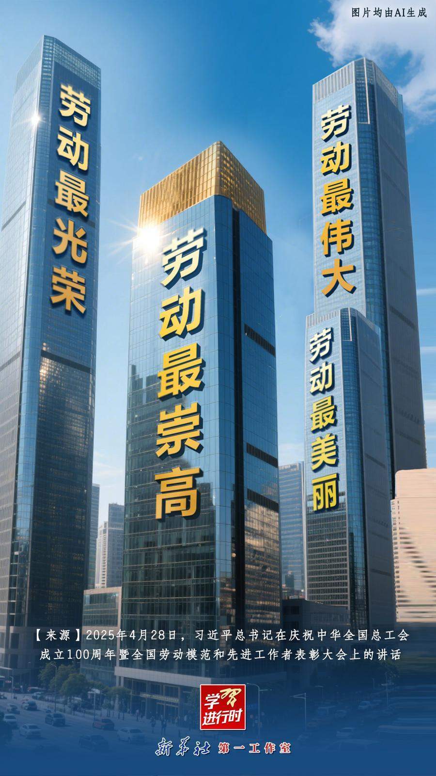 学习进行时｜总书记这些话，激励新时代劳动者奋发进取、再创辉煌