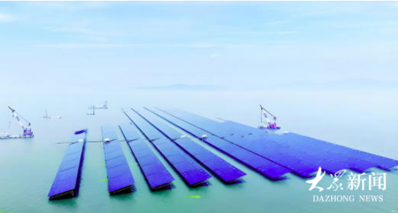 海上建电站，山东人把阳光“存进”了大海！