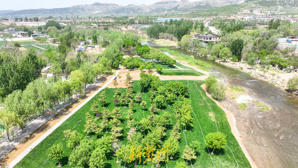 济南玉符河生态提升修复  打造特色生态露营地