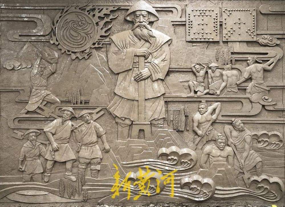 高4米宽3米重达1吨！90后雕塑师5天雕刻出济南最大哪吒浮雕