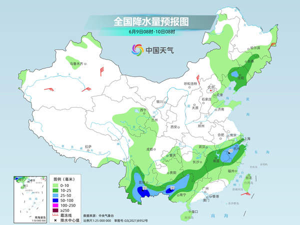 高考首日长江沿线将现强降雨 南北多地高温持续