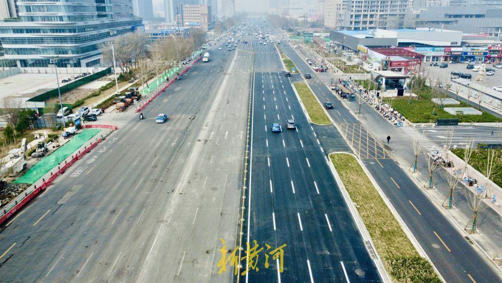 经十路潍坊路至张庄路段改造启动 地铁施工区域恢复道路原貌