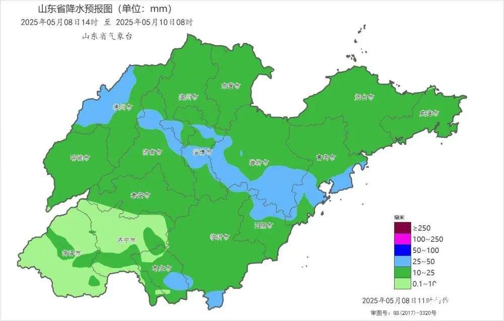 局部冰雹+大雨+11级风！山东全省迎来新一轮降雨