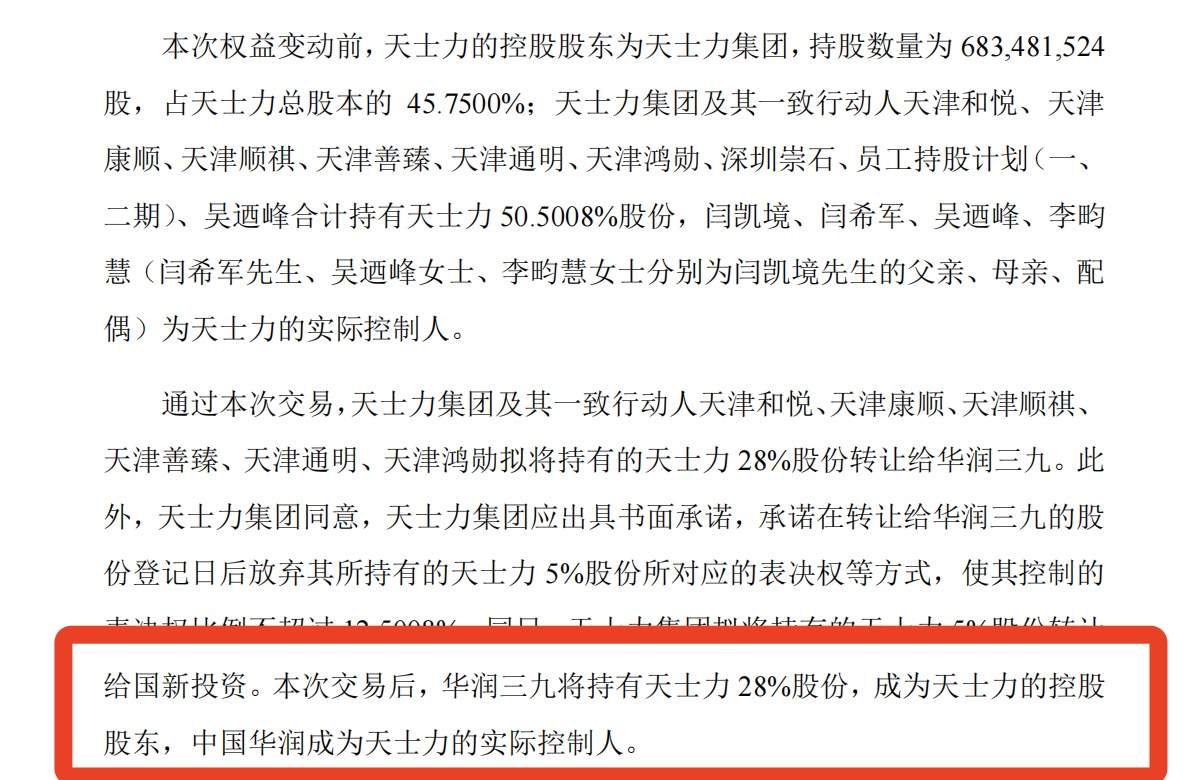 华润收购中药巨头天士力，获批！医药行业整合再进一步