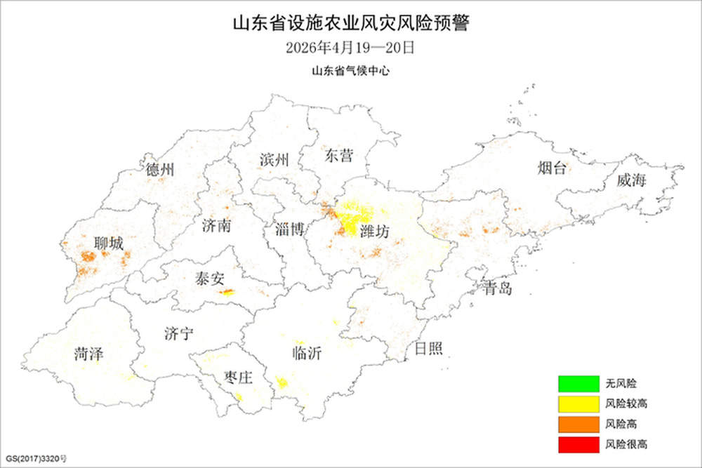 提前做好防风加固！山东省发布设施农业风灾和冬小麦倒伏风险预警