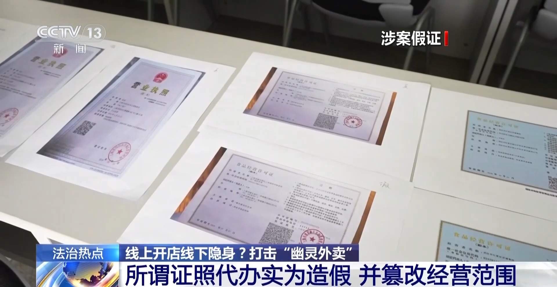 伪造证照开设幽灵外卖 连锁餐饮公司被查