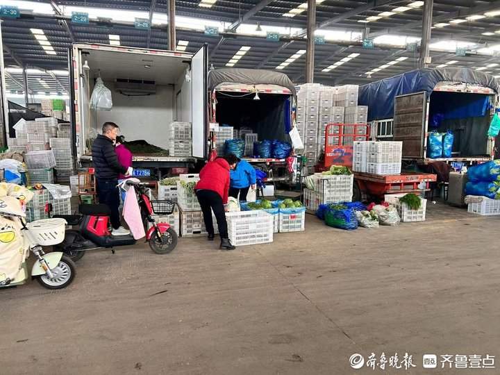 蔬菜价格回落，济南市民“菜篮子”轻快不少