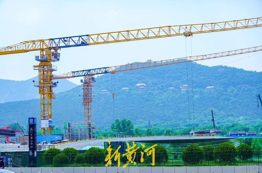 千佛山站TOD“长出”地面，济南首个地下轨道交通综合体雏形已现