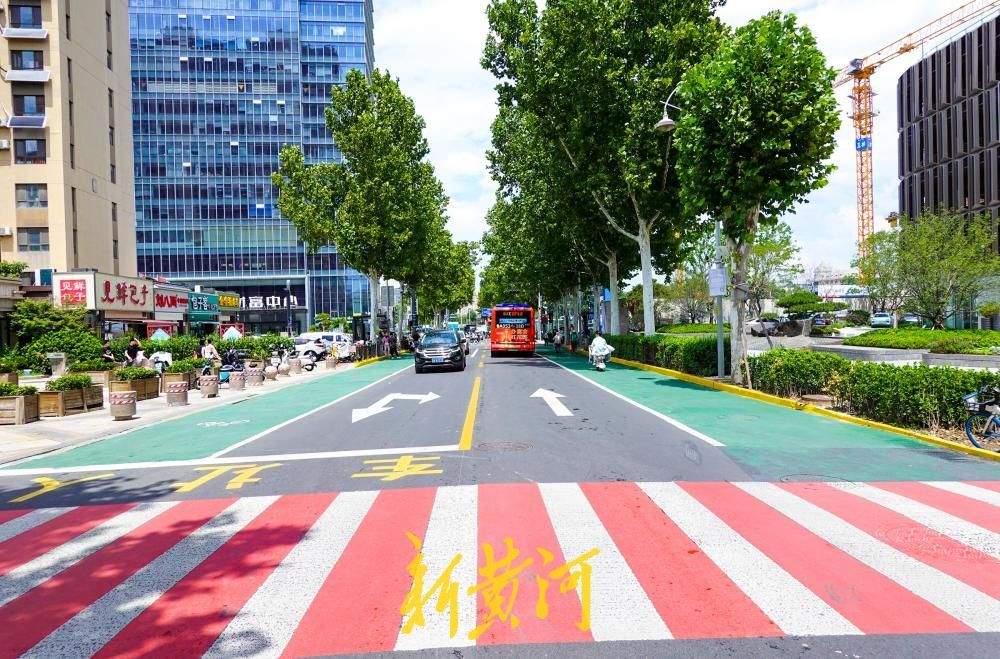 济南洪楼片区道路焕新亮相