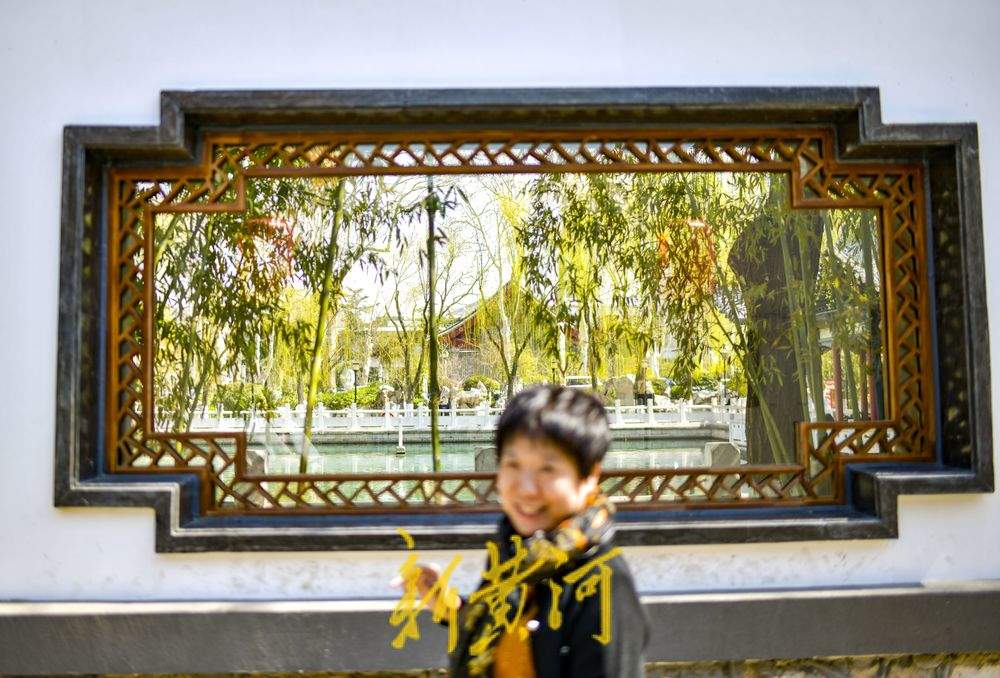 春色满园关不住，花红柳绿入窗来