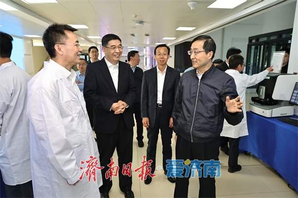 刘强到山东第一医科大学（山东省医学科学院）调研时强调：加快建设国内领先一流大学 推动校地合作取得更大成效