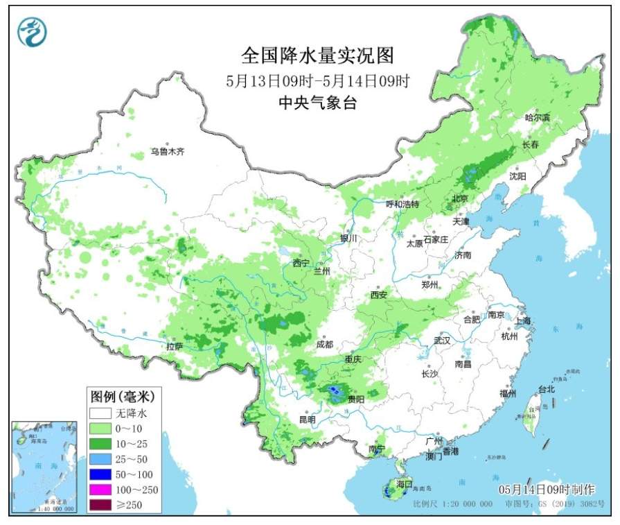 华北东北强对流天气多发！今日起南方降雨增多增强！
